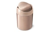 Avfallssortering - Simplehuman 1,5L minipapperskorg, roséguld - CW2085