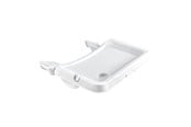 Babyvård - Hauck Alpha Tray high chair tray white - 661871