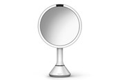 Sminkspeglar - Simplehuman Sensor spegel med touch-kontrollerad ljusstyrka och dubbel ljusinställning, vit - ST3054