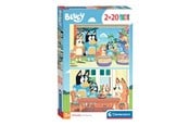 Pusselspel - Clementoni Jigsaw Puzzle Super Color Bluey 2x20pcs. Golv - 24807
