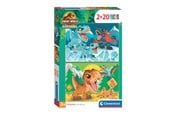 Pusselspel - Clementoni Jigsaw Puzzle Super Color Jurassic World 2x20pcs. Golv - 24810