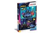 Pusselspel - Clementoni Jigsaw Puzzle Super Color Batwheels 2x60pcs. Golv - 24812