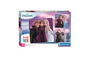 Pusselspel - Clementoni Jigsaw Puzzle Super Color Square Disney Frozen 3x48pcs. Golv - 25306