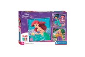 Pusselspel - Clementoni Jigsaw Puzzle Super Color Square Disney Princess 3x48pcs. Golv - 25304