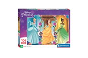 Pusselspel - Clementoni Jigsaw Puzzle Super Color Disney Princess 104pcs. Golv - 25772
