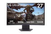 Skärm - 27" LG UltraGear 27GS60QX-B - 2560x1440 (QHD) - 180Hz - VA - 27GS60QX-B