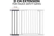 Babyvård - Hauck Safety Gate Extension 21 cm dark grey - 597965