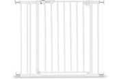 Babyvård - Hauck Clear Step Autoclose 2 security gate 75 - 80 cm white + 9 cm extension piece - 59749