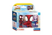 Pusselspel - Clementoni Block Puzzle Spidey and His Amazing Friends 6pcs. Block - 40661