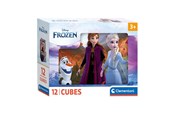 Pusselspel - Clementoni Block Puzzle Frozen 12pcs. Block - 41192