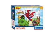 Pusselspel - Clementoni Block Puzzle Spidey and His Amazing Friends 12pcs. Block - 41198