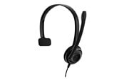 Hörlurar / Headset - EPOS PC 7 USB - Headset - on-ear - wired - USB-A - black - 1000431