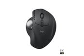 Mus - Logitech MX Ergo S - Ergonomisk mus - Optic - 8 knappar - Svart - 910-007260