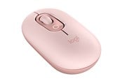 Mus - Logitech POP Mouse with Emoji - Rose - Mouse - Optic - 3 knappar - Pink - 910-007413