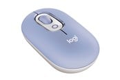 Mus - Logitech POP Mouse with Emoji - Lilac - Mouse - Optic - 3 knappar - Lila - 910-007414
