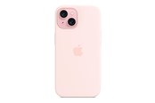 Mobile - Covers & Cases - Apple iPhone 15 Silicone Case with MagSafe - Light Pink - MXPH3ZM/A