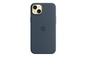 Mobile - Covers & Cases - Apple iPhone 15 Plus Silicone Case with MagSafe - Storm Blue - MXQT3ZM/A