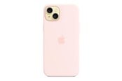 Mobile - Covers & Cases - Apple iPhone 15 Plus Silicone Case with MagSafe - Light Pink - MXQV3ZM/A