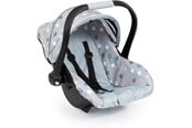 Docka, bamse och tillbehör - Bayer Design Deluxe Car Seat with Canopy for Dolls - Grey w/ Stars - 67907AA
