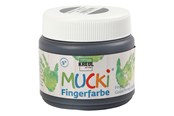 Kreativa spel - Creativ Company Mucki Finger Paint - Black 150ml - 34763