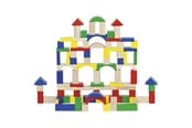 Byggset - Goki Wooden Building Blocks 100 pcs - 58669