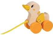 Babyleksaker - Goki Pull-along Animal Duck - 54884