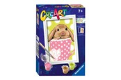 Kreativa spel - Ravensburger CreArt Painting by Numbers - Bunny Cup - 202065