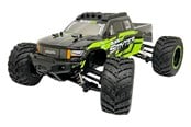 Fjärrstyrt - BLACKZON Smyter MT 1/12 4WD Electric Monster Truck - Green - 540110