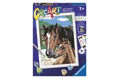 Kreativa spel - Ravensburger CreArt Painting by Numbers - Playing around with Foals - 235735