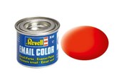 Kreativa spel - Revell Enamel Paint #25 - Neon Orange Matte - 32125