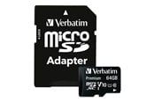 Flashram & USB Flash Drives - Verbatim - flash-minneskort - 16 GB - microSDHC - 44084