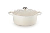 Grytor - Le Creuset Cocotte Round Evo 26cm - Meringue - 21177267164430