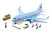 Leksaksbil - SIKU kommersiella flygplan med tillbehör - 313-5402