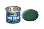 Kreativa spel - Revell Enamel Paint #39 - Dark Green Matte - 32139