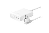 Mobile - Adapters & Chargers - Belkin BoostCharge Pro 200W 4-Port USB-C GaN Charger - WCH015VFWH