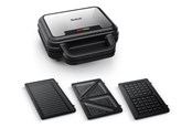 Andra köksapparater - Tefal Ultra Compact SW383D10 - sandwich maker / waffle maker / panini - stainless steel - SW383D10