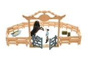Figure - Mojo Horse World Western Ranch Corral - MJ-380064