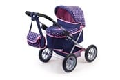 Docka, bamse och tillbehör - Bayer Design Doll's Pram Trendy - Navy (13052AA) - 13052AA