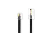 Kabeltelefoni - Nedis TCGL90201B50 telephone cable - TCGL90201B50