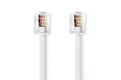 Kabeltelefoni - Nedis TCGL90200WT20 telephone cable - TCGL90200WT20