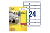Papper, Fotopapper & Etiketter - Avery TripleBond Labels L6141 - labels - 480 label(s) - 33.9 x 63.5 mm - L6141-20