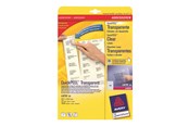 Papper, Fotopapper & Etiketter - Avery L4770 - transparent address labels - 1000 pcs. - 25.4 x 45.7 mm - L4770-25