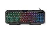 Tangentbord - Nedis - keyboard - QWERTY - US - black Input Device - Gaming Tangentbord - Engelska (US) - Svart - GKBD110BKUS