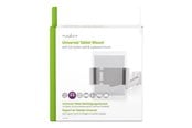 Monitorfäste - Nedis TWMT200SI bracket - adjustable arm - for tablet - grey white - TWMT200SI