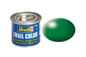 Kreativa spel - Revell Enamel Paint # 364 - Leaf Green Silk Matt - 32364