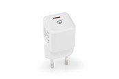 Mobile - Adapters & Chargers - Nedis Mini Wall Charger - WCMPD20W100WT