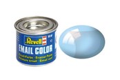 Kreativa spel - Revell Enamel Paint #752 - Blue Transparent - 32752