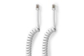 Kabeltelefoni - Nedis TCGB90100WT20 telephone cable - TCGB90100WT20