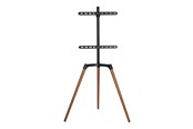 Väggfäste, AV-Möbel - Nedis TVSM7060BK stand - tripod - for LCD TV - black beech - Max 35 kg - recommended for 65" - TVSM7060BK