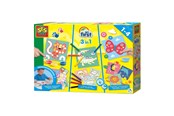 Kreativa spel - SES Creative My First - 3in1 Finger Painting Coloring Pasting Shapes - 14489